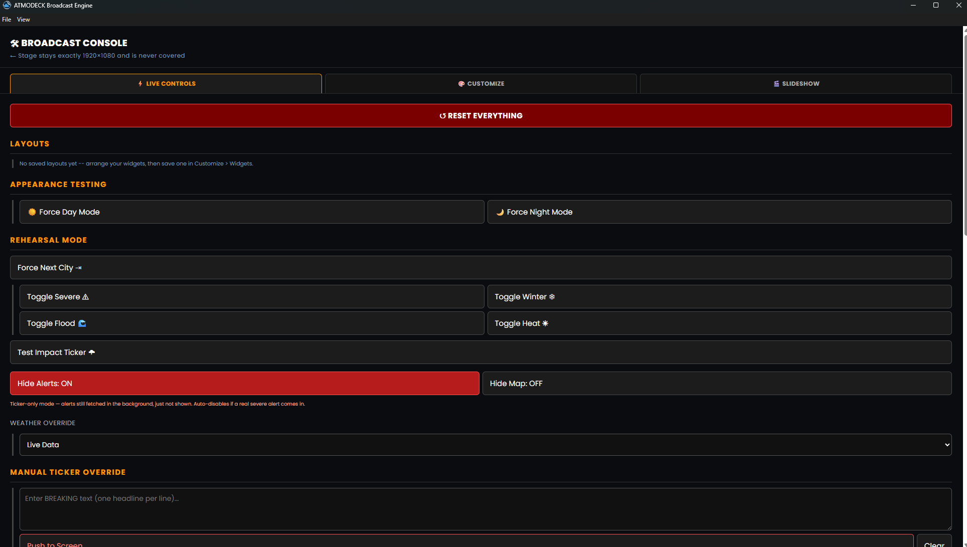Twitch Layout Examples Features — AtmoDeck